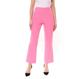 Aniston CASUAL women s fabric trousers, trendy party trousers in a bright color 84782465 pink